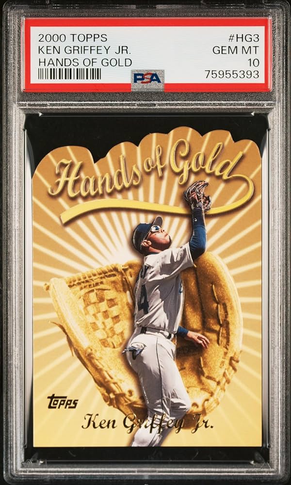 Amazon.com: Ken Griffey Jr 2000 Topps Hands of Gold Baseball